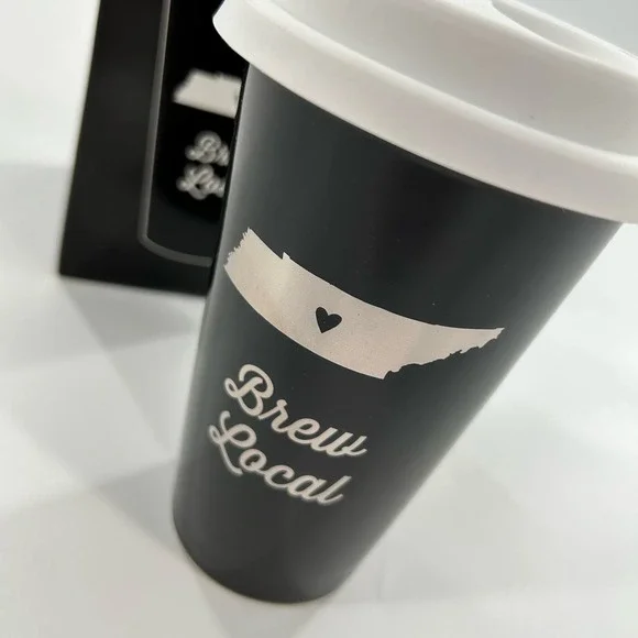 About Face Designs 10.5 Ounce Tennessee Thermal Travel Mug NEW - Picture 2 of 6